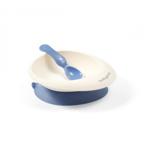 Миска с присоской и ложкой BabyOno 1077 (5901435412930)