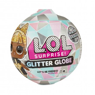 L.O.L. WINTER DISCO GLITTER GLOBE pārsteigumu bumba  561606