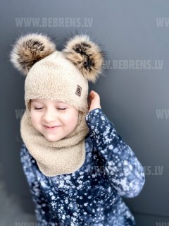 LENNE ziemas ķiver cepure ar merino vilnas oderi.