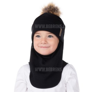 merino vilnas balaklava ar kokvilnas flīsa oderi 23591/229