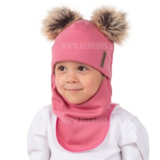 Merino vilnas oderēta ziemas balaklava