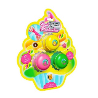 MOON LIGHT CLAY modelēšanas masa – lēkājošā plastilīna komplekts Marshmallow Classic 3 krāsas * 30ml, 70067