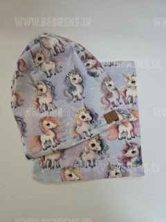 Pavasara komplekts cepure +tuneļšalle