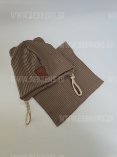 Pavasara komplekts cepure +tuneļšalle