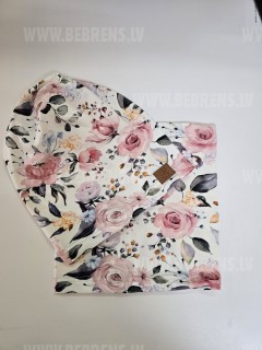 Pavasara komplekts cepure +tuneļšalle