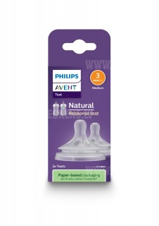 PHILIPS AVENT knupis Natural 1m+, 2gb., SCY963/02