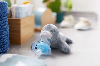  PHILIPS AVENT plīša rotaļlieta ar Ultra Soft māneklīti 0-6mēn., SCF348/11 (8710103897071)