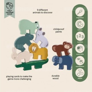 Trixie koka dzīvnieku kraušanas spēle 