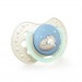 LOVI Silikona dinamiskais knupis, 0-3m, 2 gab., Night&Day